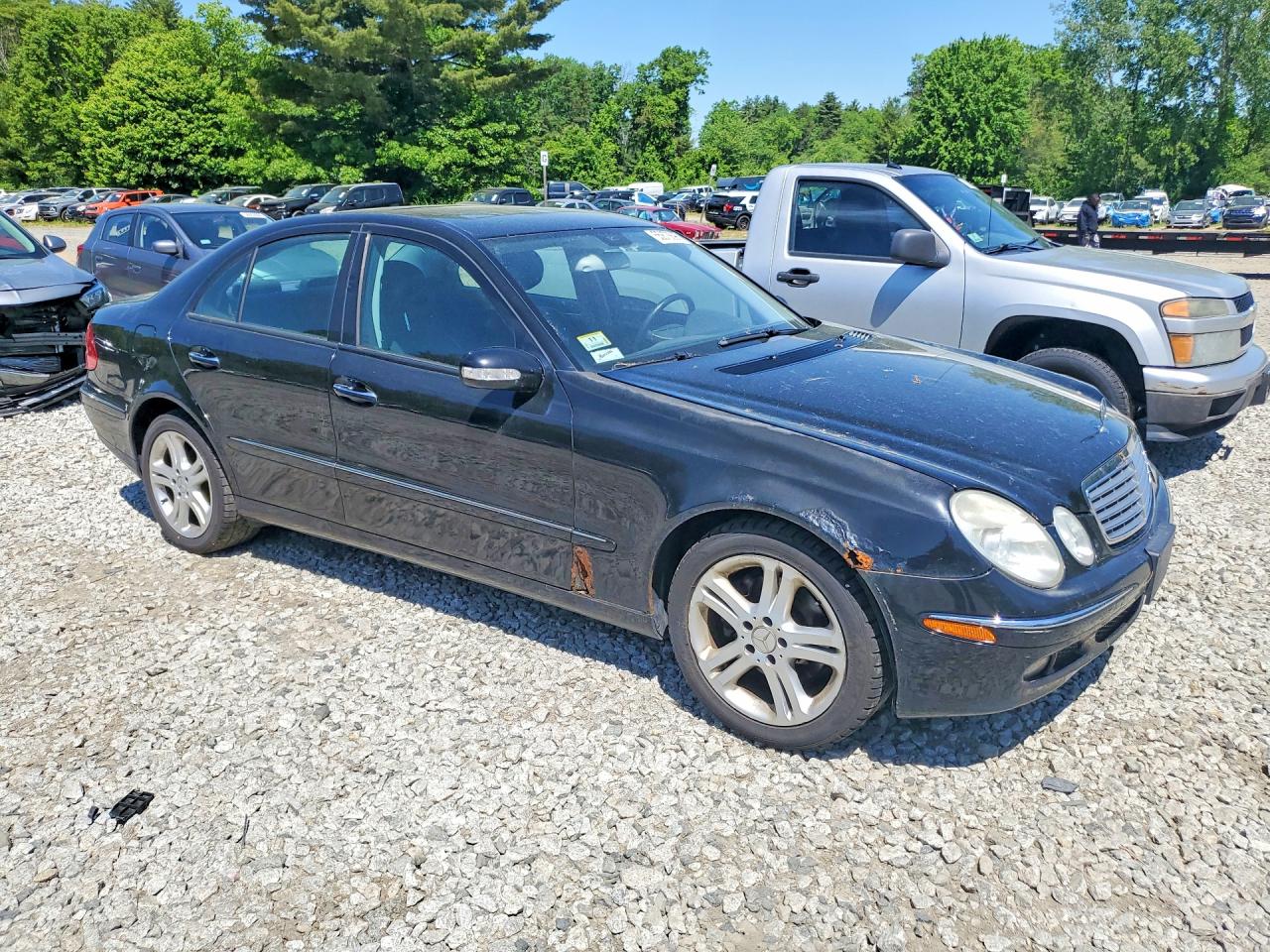 2006 Mercedes-benz E 350 4matic Black vin: WDBUF87J46X206790
