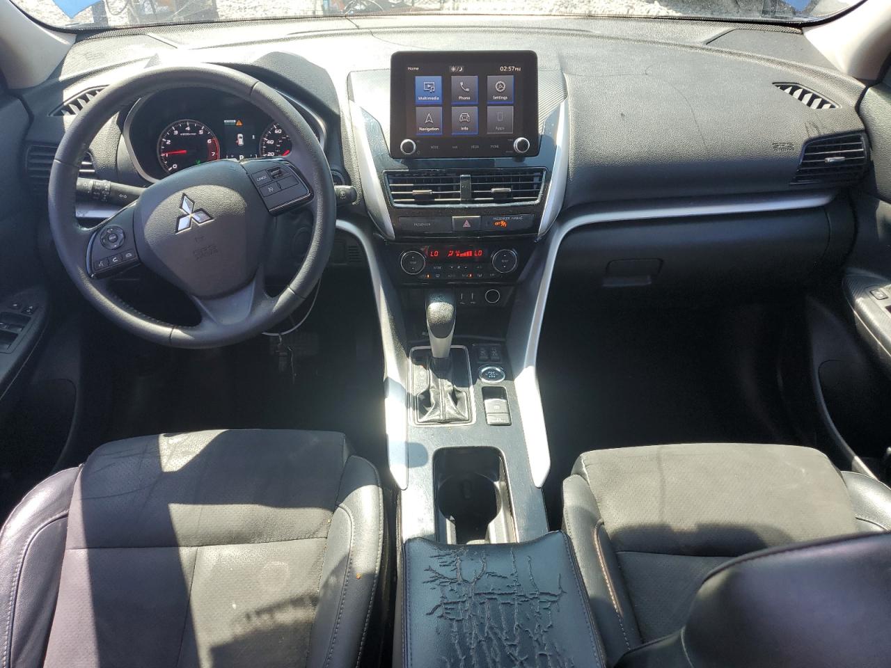 2022 Mitsubishi Eclipse Cross Se   Blue vin: JA4ATWAA1NZ004612