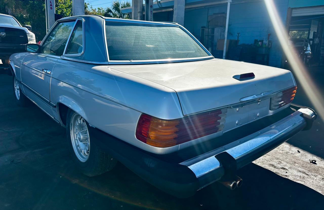 1974 Mercedes Benz 450 Sl Silver vin: 10704412021339