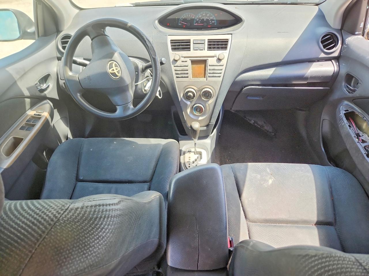 2011 Toyota Yaris Base Black vin: JTDBT4K34BL002107