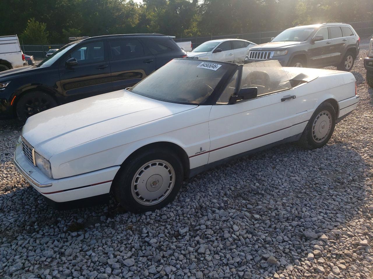 1991 Cadillac Allante White vin: 1G6VS3389MU127026