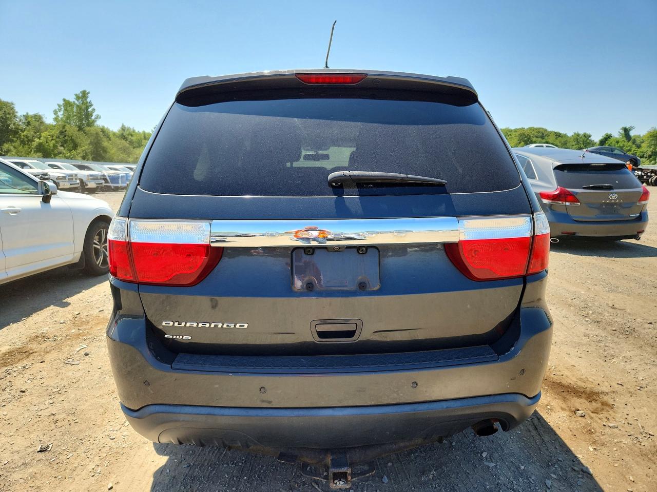 2011 Dodge Durango Express Серый vin: 1D4RE2GGXBC631172