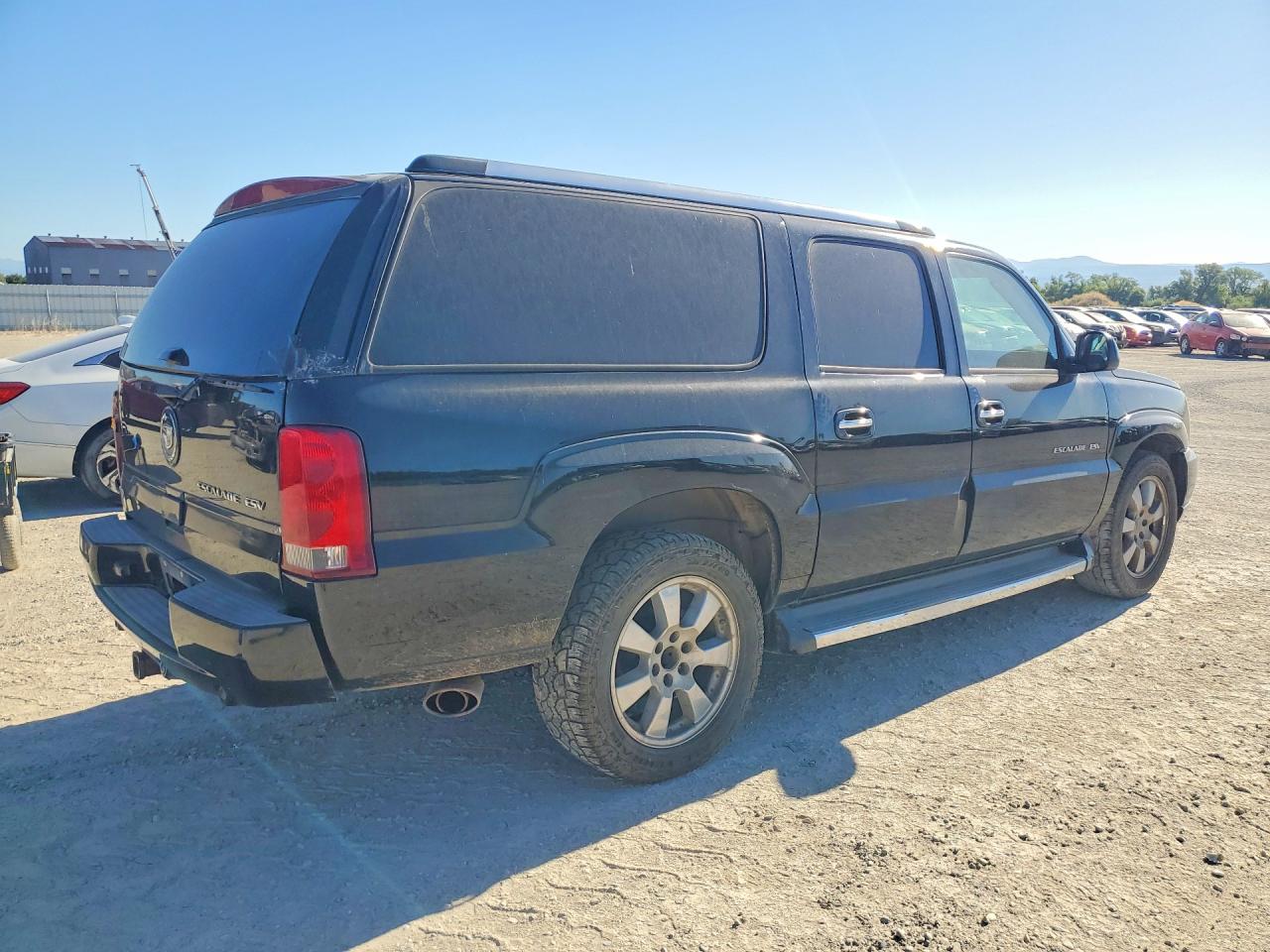 2005 Cadillac Escalade Esv Черный vin: 3GYFK66N85G267250