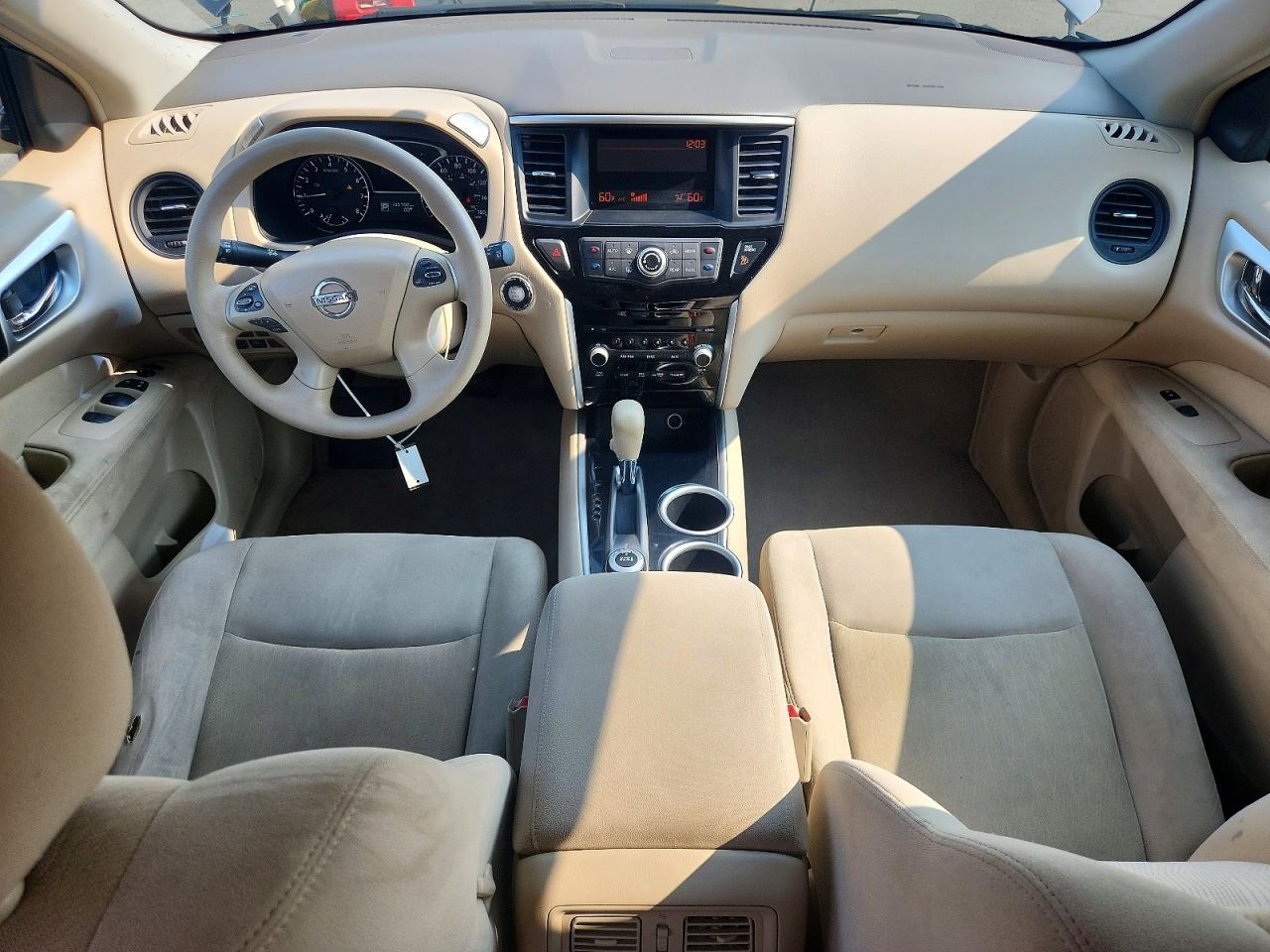 2013 Nissan Pathfinder S Gray vin: 5N1AR2MM1DC645324