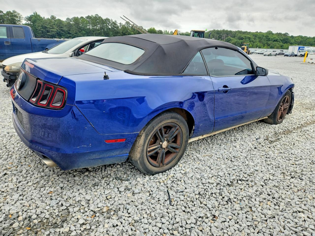 2014 Ford Mustang Blue vin: 1ZVBP8EM3E5240892