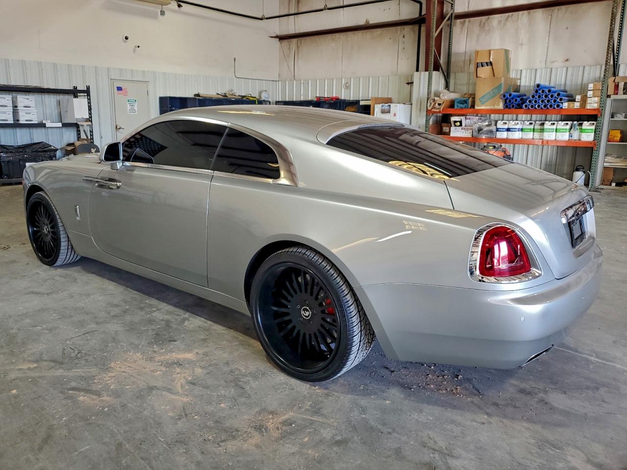 2014 Rolls-royce Wraith Silver vin: SCA665C57EUX84259