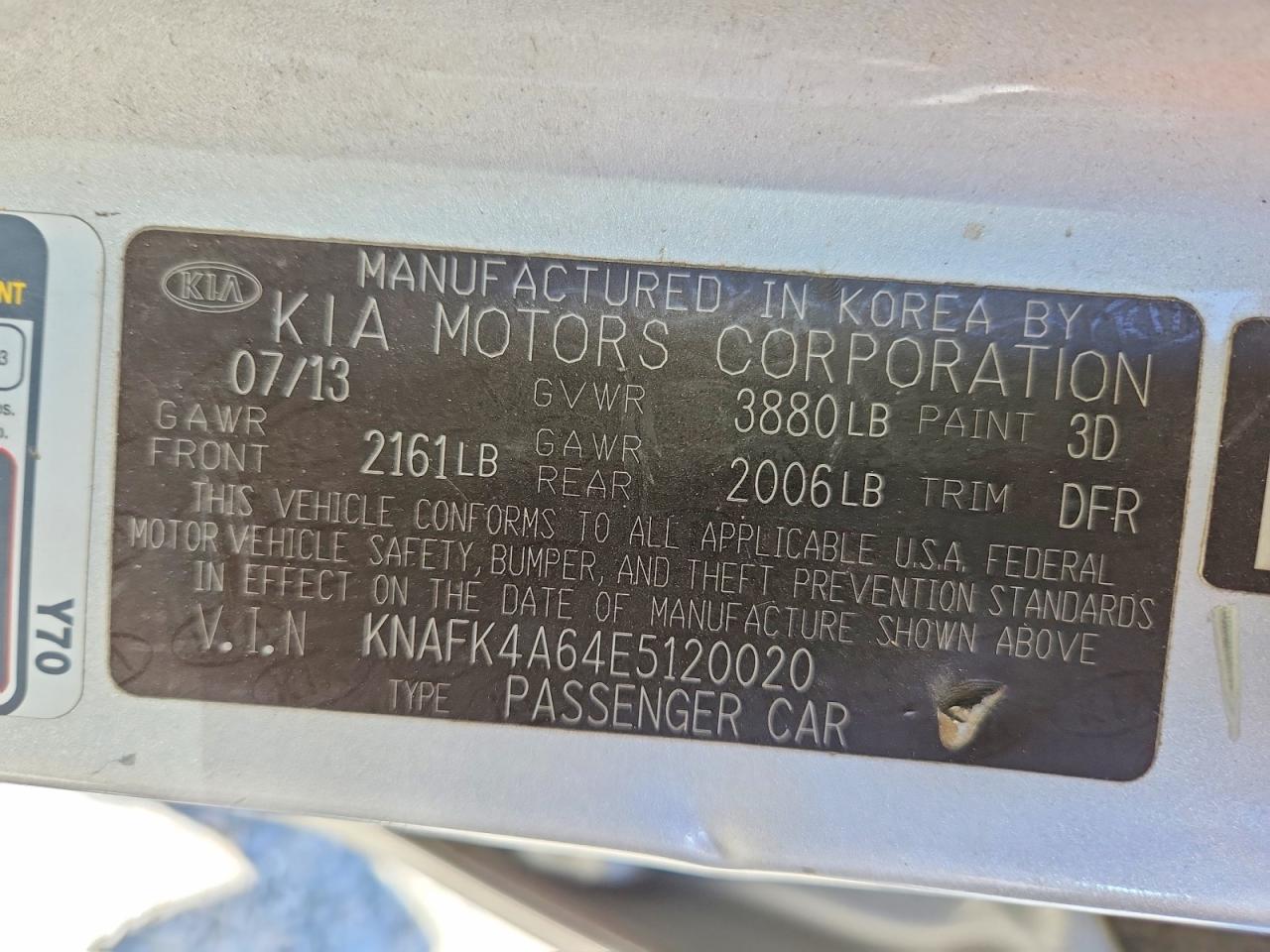 2014 Kia Forte Lx Серебряный vin: KNAFK4A64E5120020