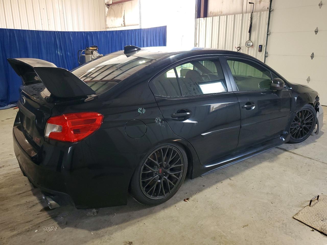 2015 Subaru Wrx Sti Black vin: JF1VA2P64F9815272