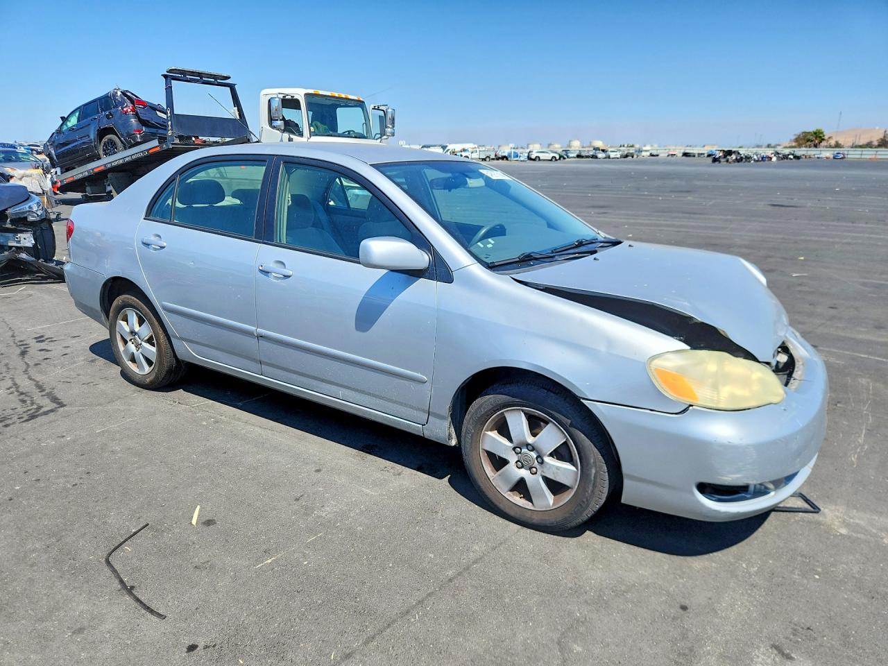 2006 Toyota Corolla Le Silver vin: 1NXBR30E26Z753683