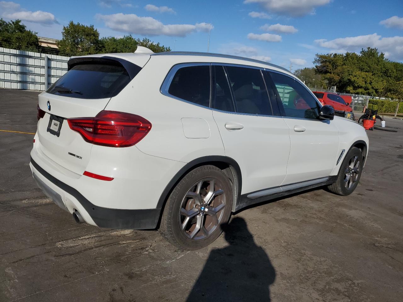 2020 Bmw X3 Sdrive30i White vin: 5UXTY3C0XL9B53845