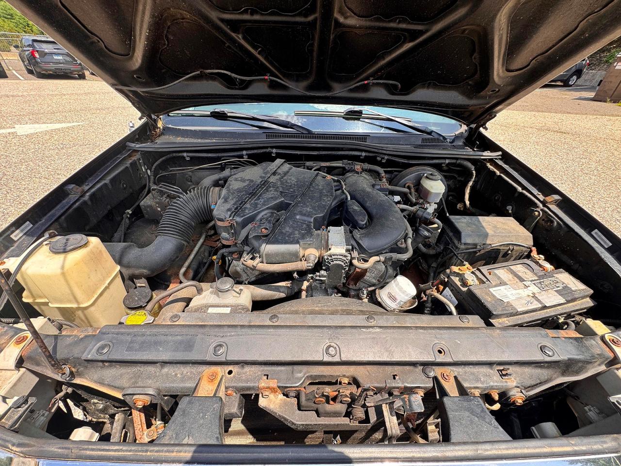 2007 Toyota Tacoma V6 Black vin: 5TEUU42N57Z410342