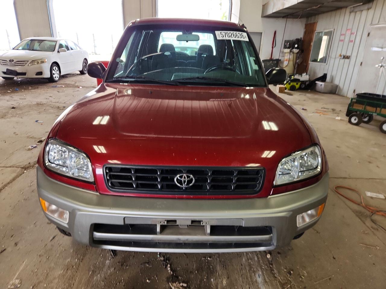 2000 Toyota Rav4 Base Maroon vin: JT3GP10V2Y0046778