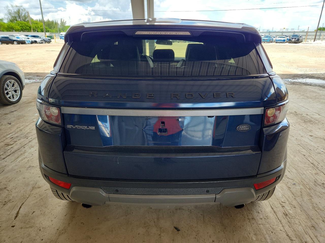 2013 Land Rover Range Rover Evoque Pure Plus Синий vin: SALVP2BG4DH771276