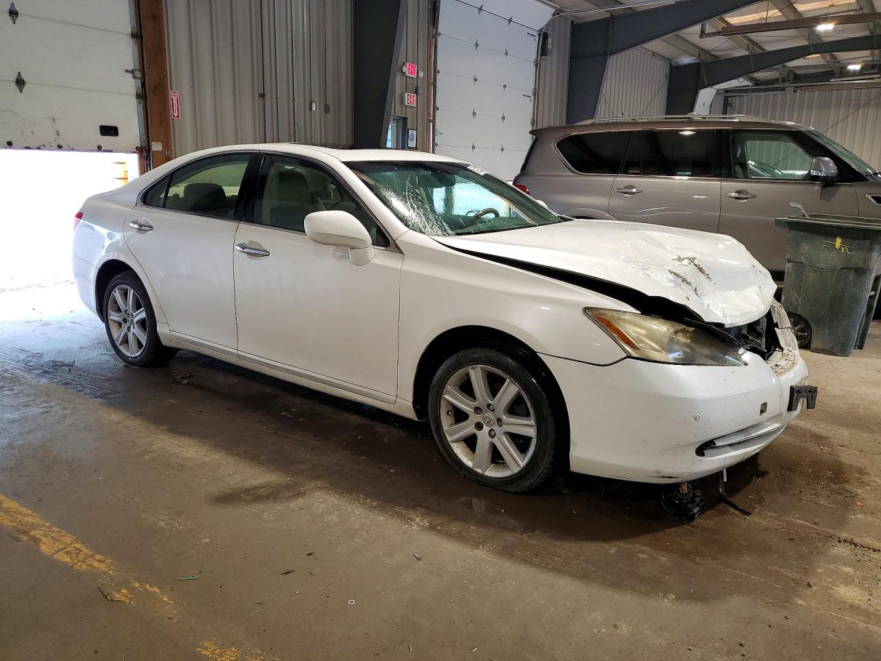 2007 Lexus Es 350 White vin: JTHBJ46G672051713