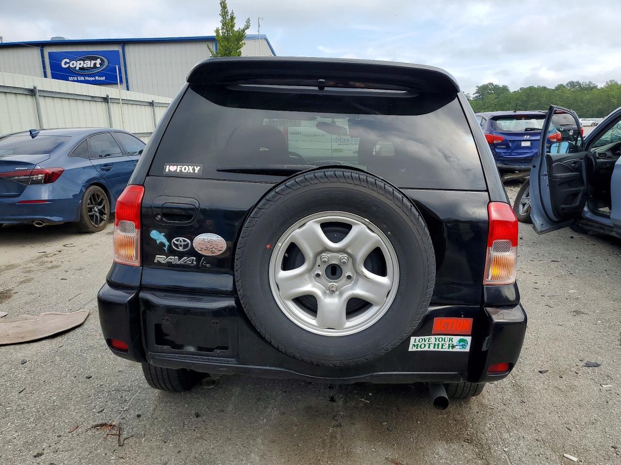 2003 Toyota Rav4 Base Black vin: JTEGH20V530092558