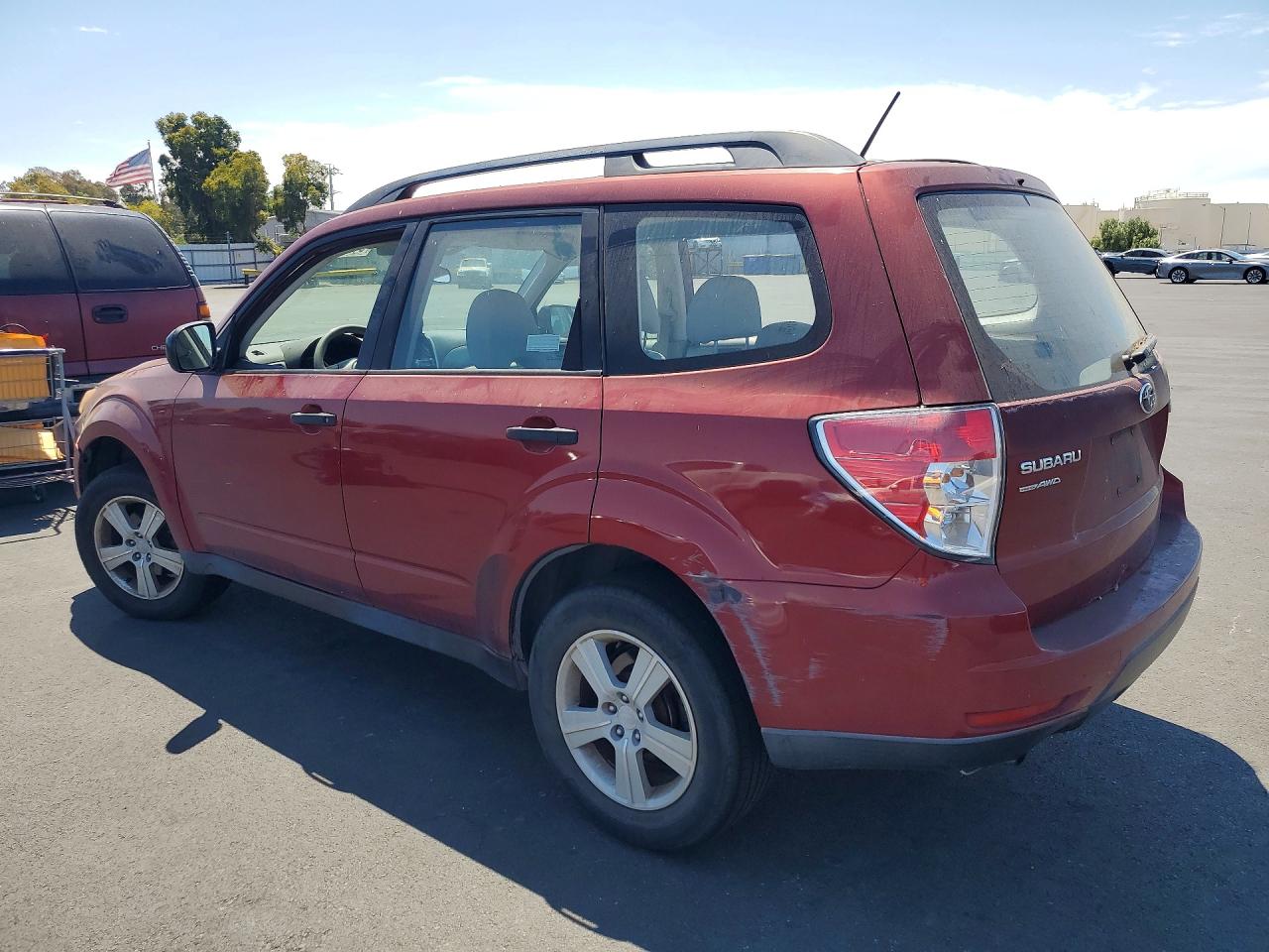 2010 Subaru Forester Xs Red vin: JF2SH6BC1AH766481