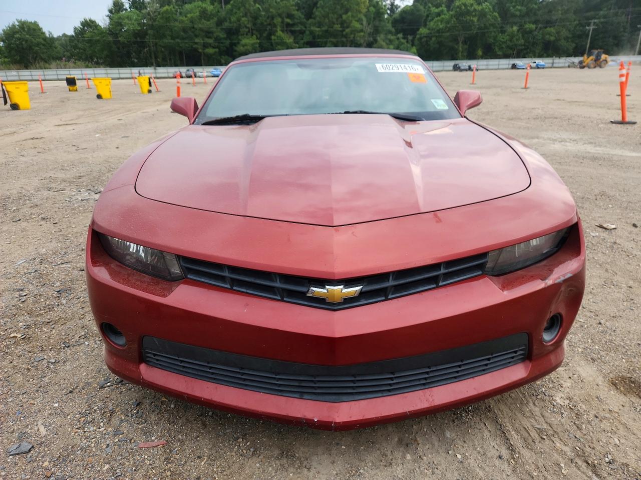 2015 Chevrolet Camaro Lt Red vin: 2G1FD3D38F9183580