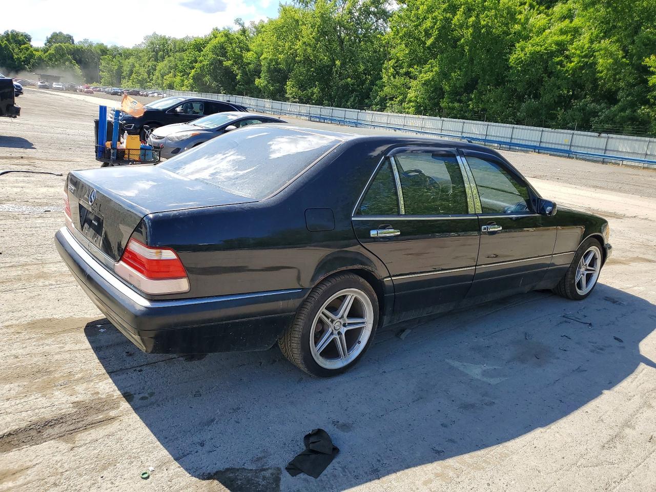 1999 Mercedes-benz S 320 Черный vin: WDBGA33G4XA431062