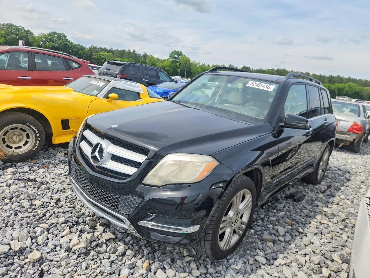 2013 Mercedes-benz Glk 350 Black vin: WDCGG5HB1DG047106