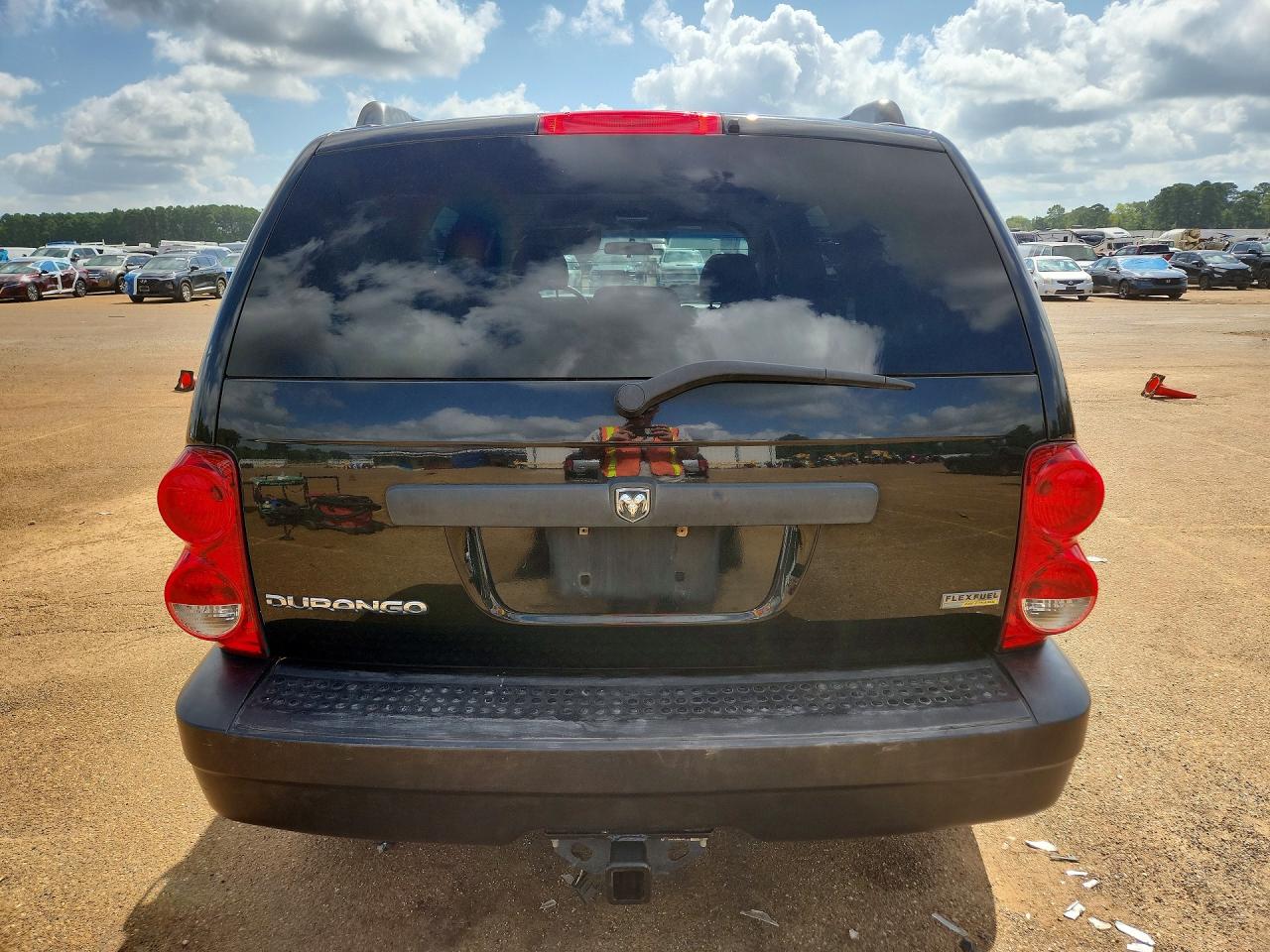 2008 Dodge Durango Sxt Black vin: 1D8HD38N88F159884