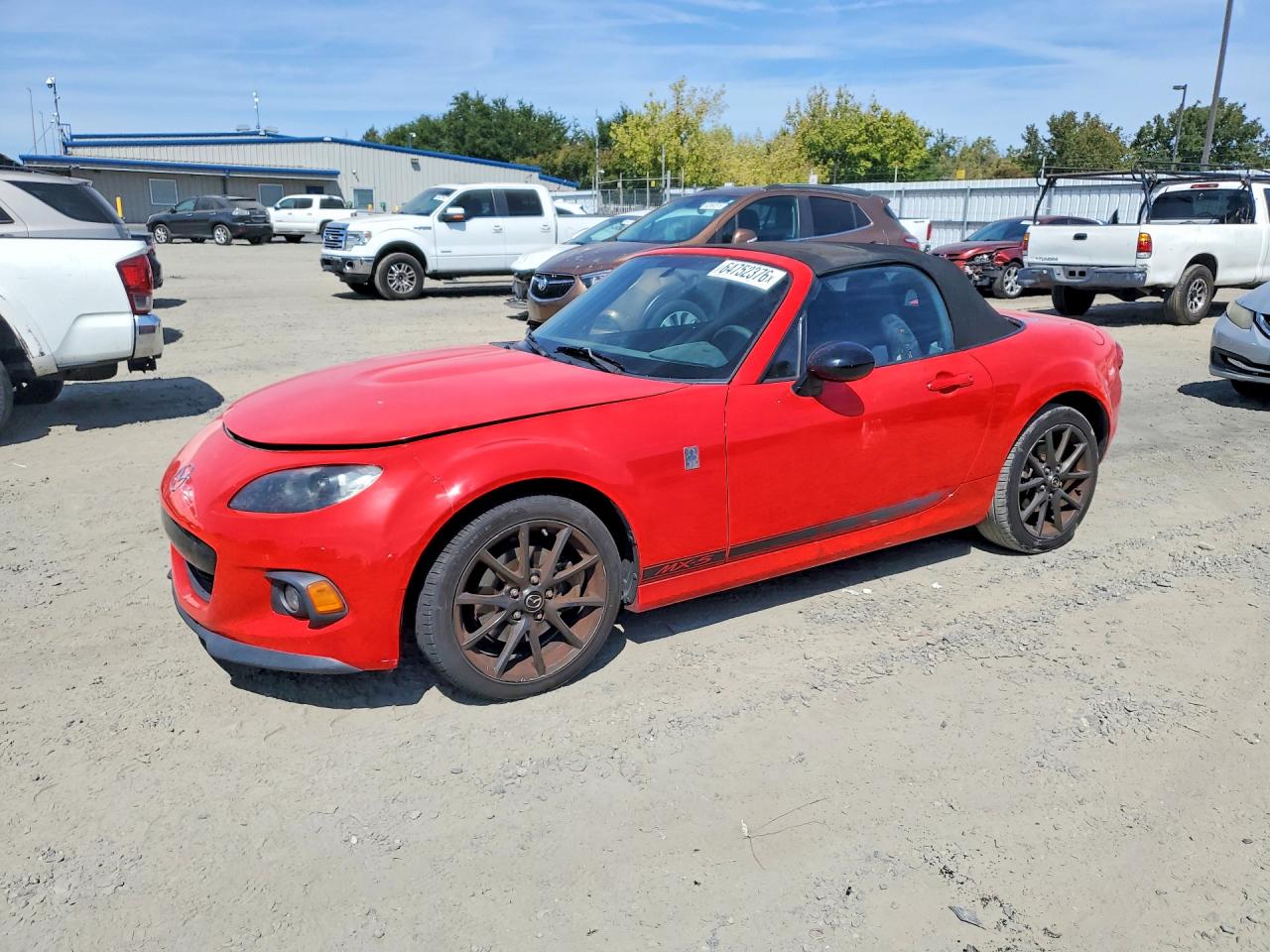 2015 Mazda Mx-5 Miata Club Red vin: JM1NC2LF8F0240298