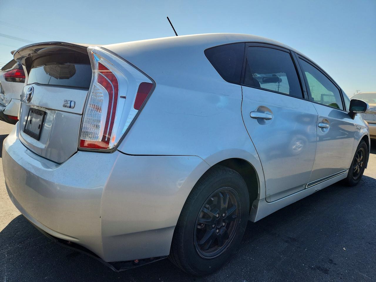 2012 Toyota Prius Two Gray vin: JTDKN3DU7C1529209