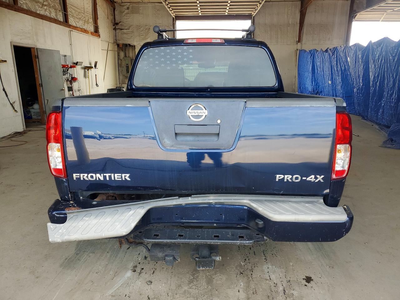 2011 Nissan Frontier S Blue vin: 1N6AD0EV0BC424659