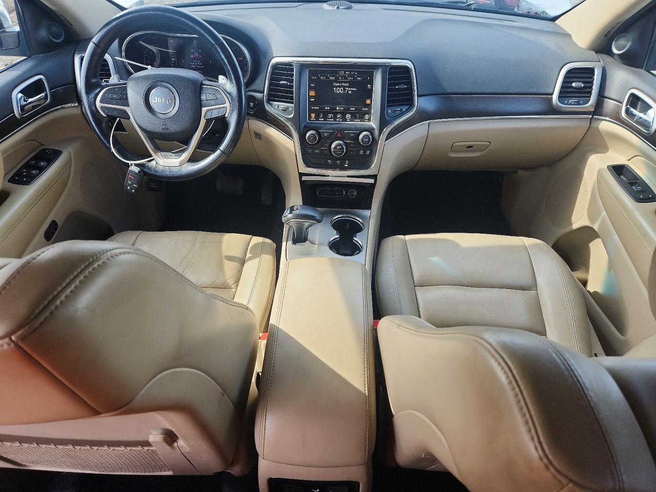 2014 Jeep Grand Cherokee Limited White vin: 1C4RJFBG3EC385660