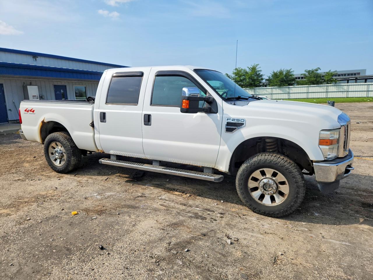 2009 Ford F250 Super Duty White vin: 1FTSW21Y79EB29523