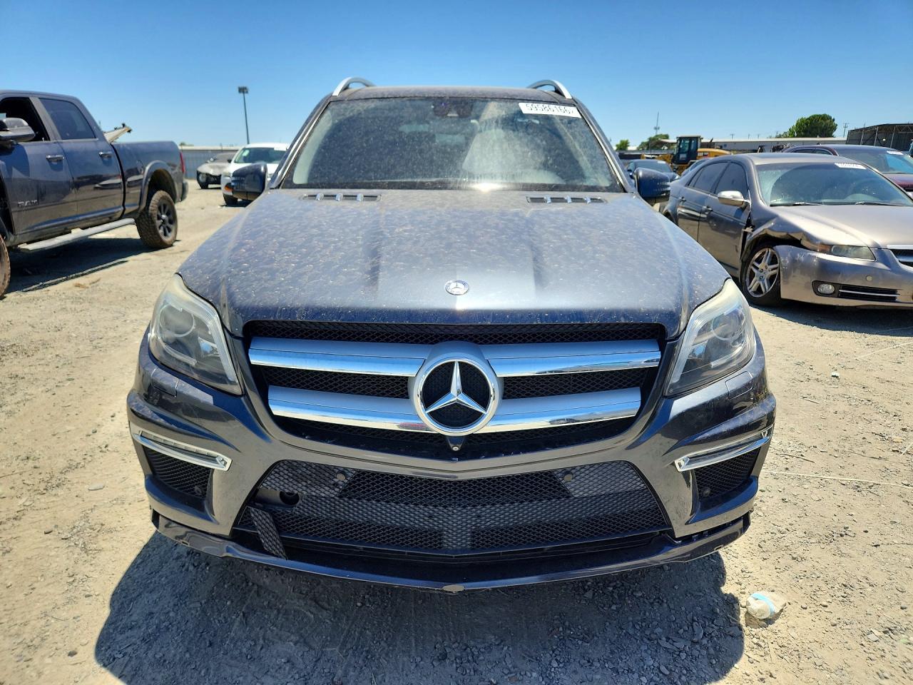 2015 Mercedes-benz Gl 550 4matic Gray vin: 4JGDF7DE2FA475498