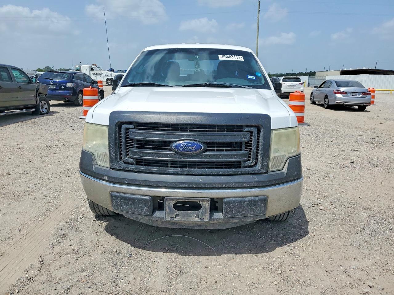 2014 Ford Pk White vin: 1FTFW1CF3EKG24725