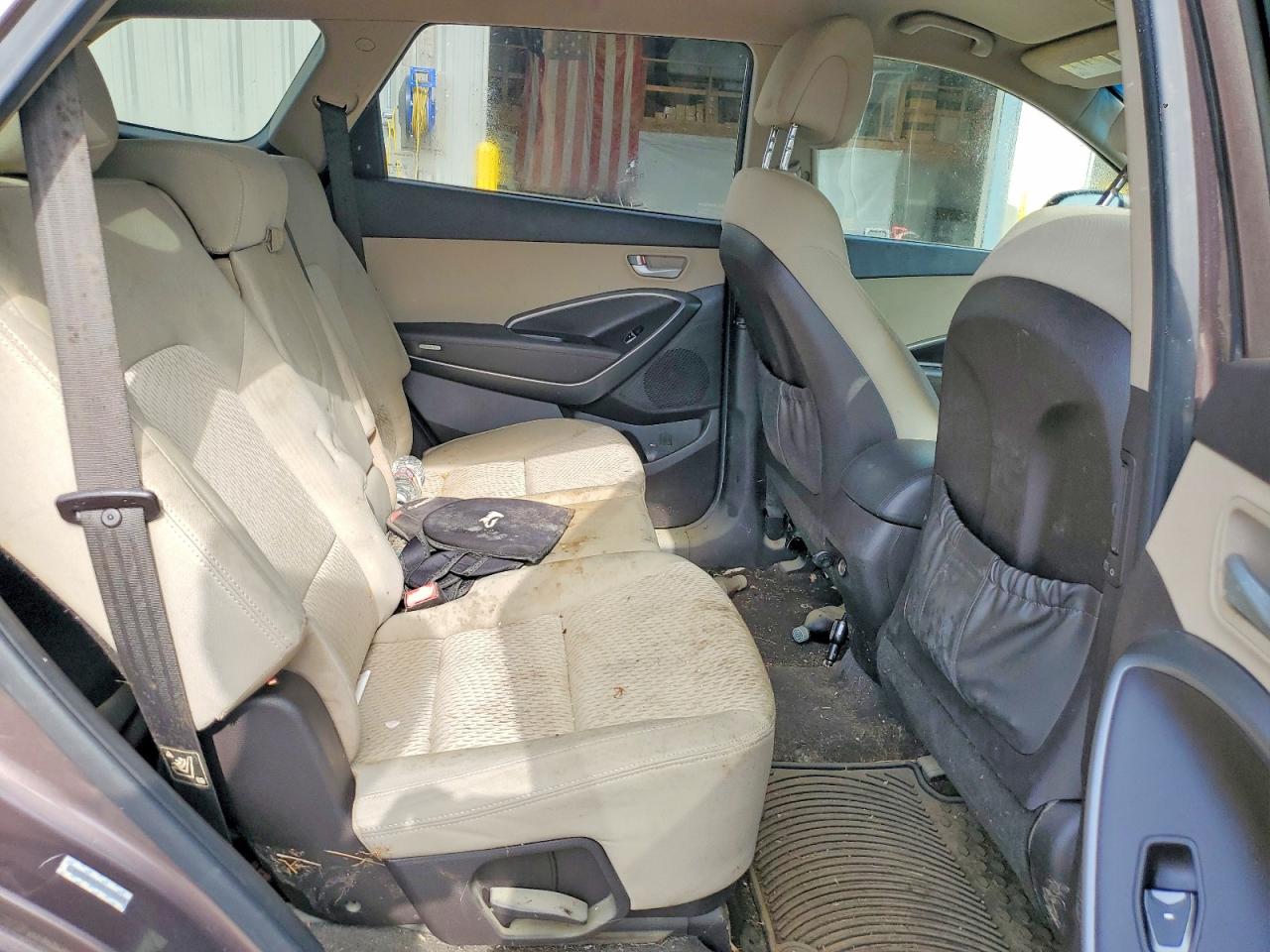 2013 Hyundai Santa Fe Gls Brown vin: KM8SM4HFXDU030484