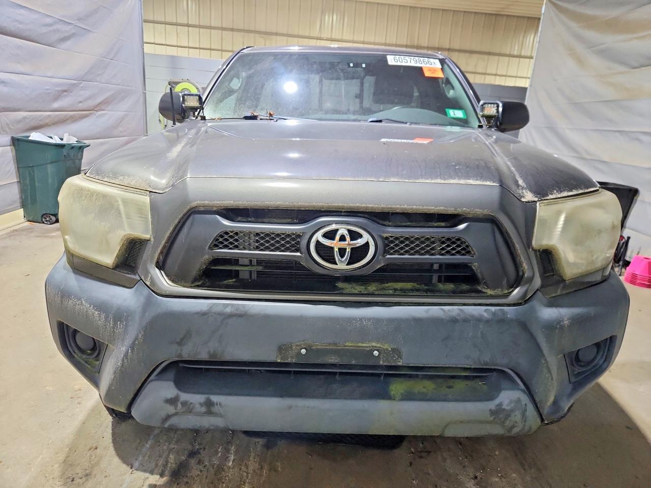 2012 Toyota Tacoma Base Gray vin: 5TFPX4EN6CX010484