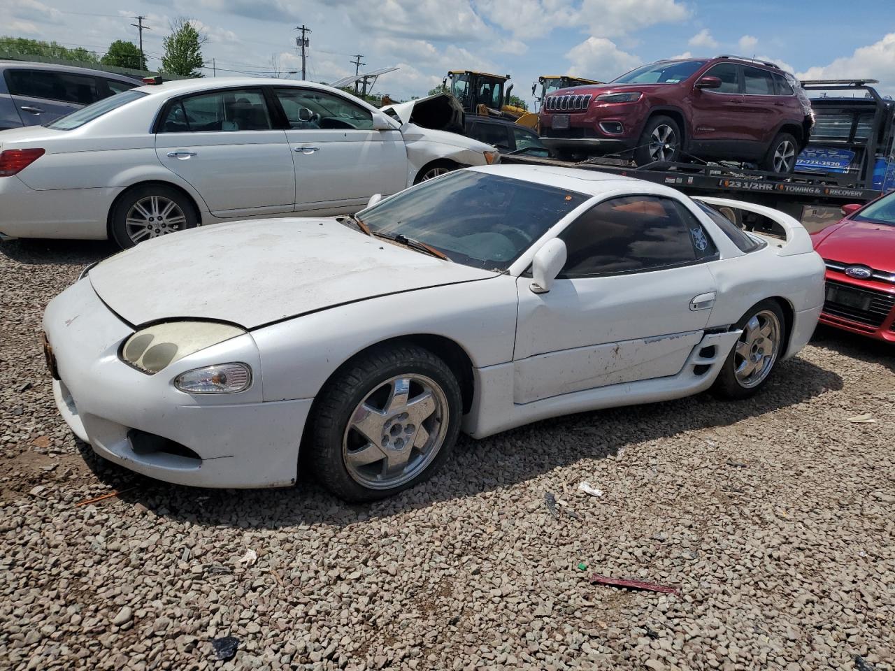 1998 Mitsubishi 3000 Gt Sl   White vin: JA3AM84J7WY003884