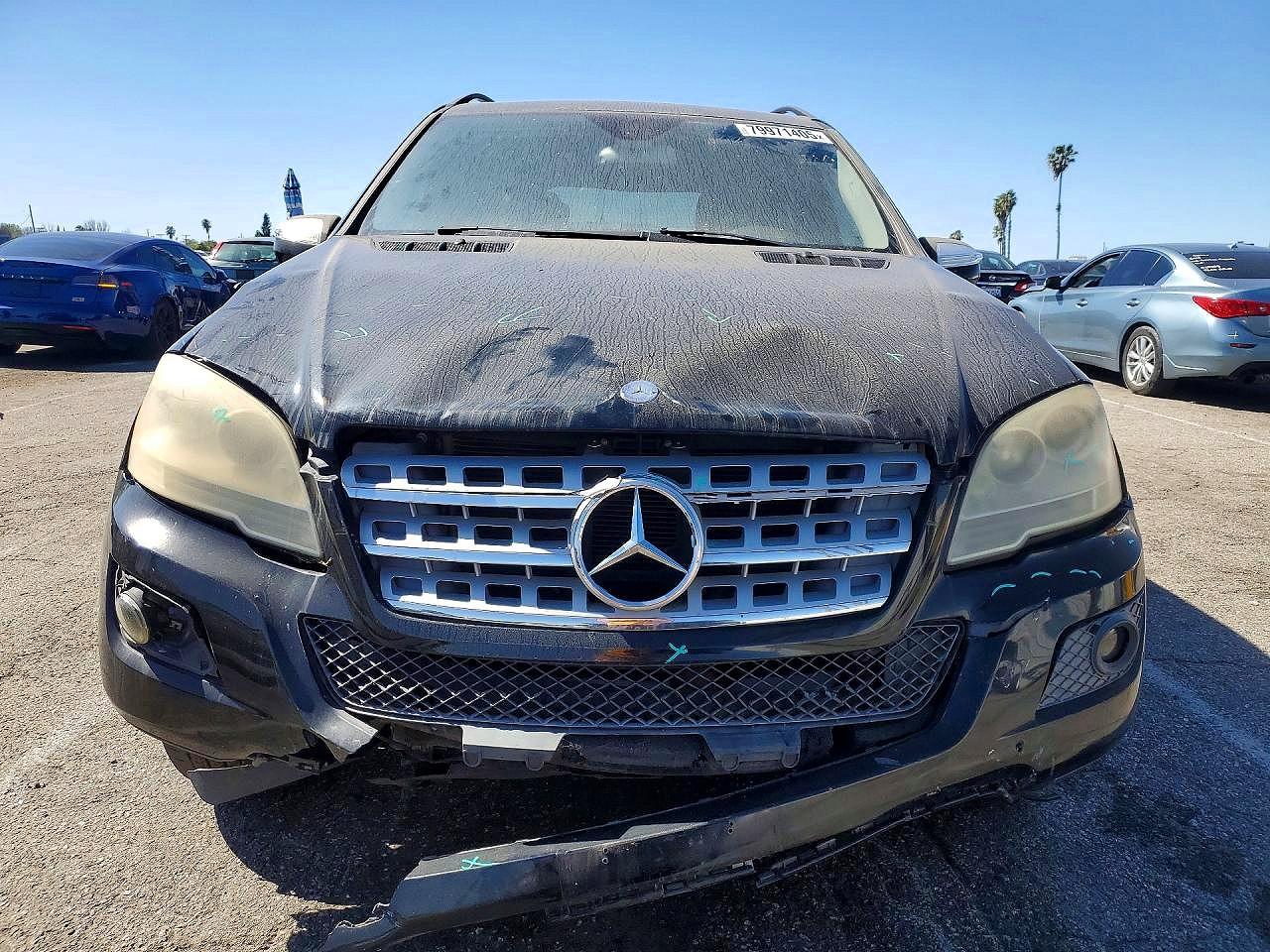 2009 Mercedes-benz Ml 350 Черный vin: 4JGBB56E89A514040