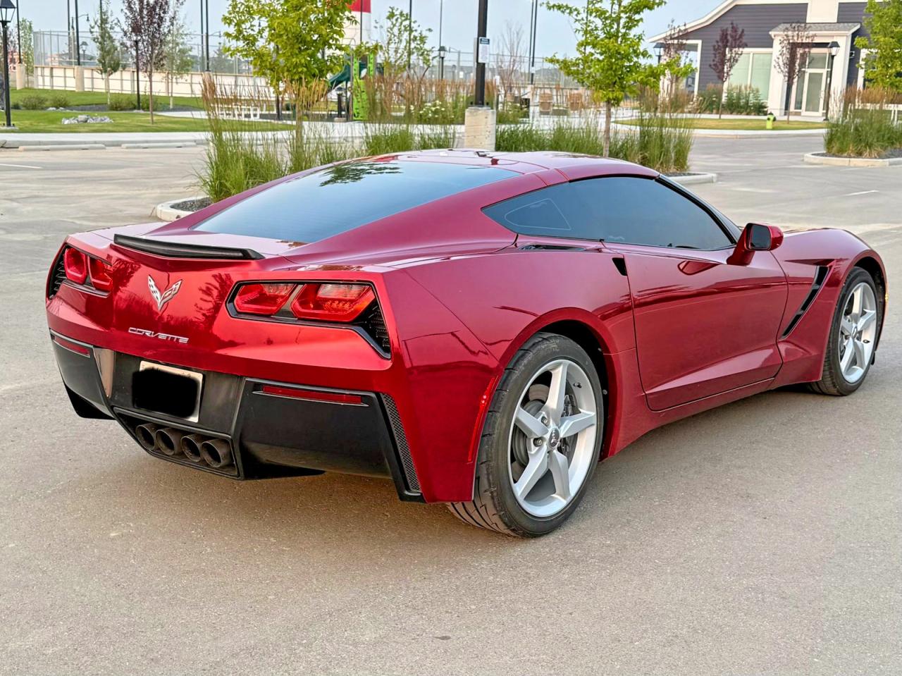 2015 Chevrolet Corvette Stingray 1lt Red vin: 1G1YA2D78F5108969