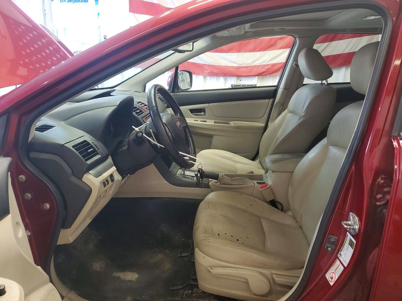 2014 Subaru Xv Crosstrek 2.0 Limited Maroon vin: JF2GPAKC0E8249643