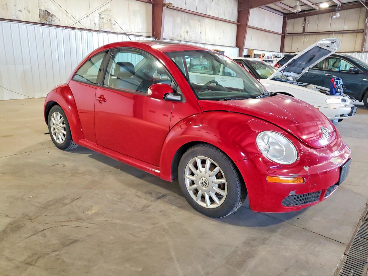 2006 Volkswagen New Beetle 2.5l Option Package 1 Red vin: 3VWRW31C96M416373