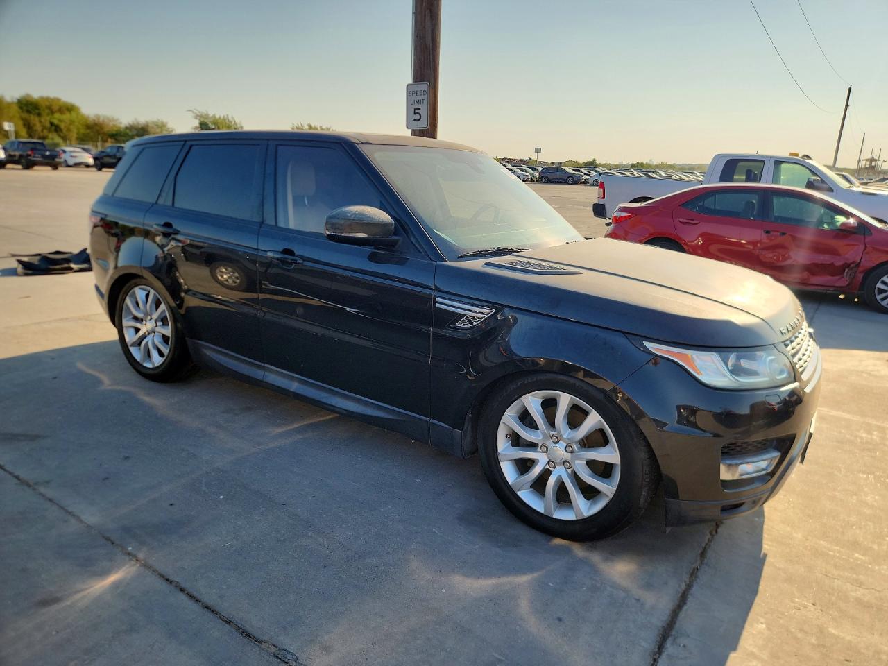 2014 Land Rover Range Rover Sport Hse Black vin: SALWR2WF3EA373356