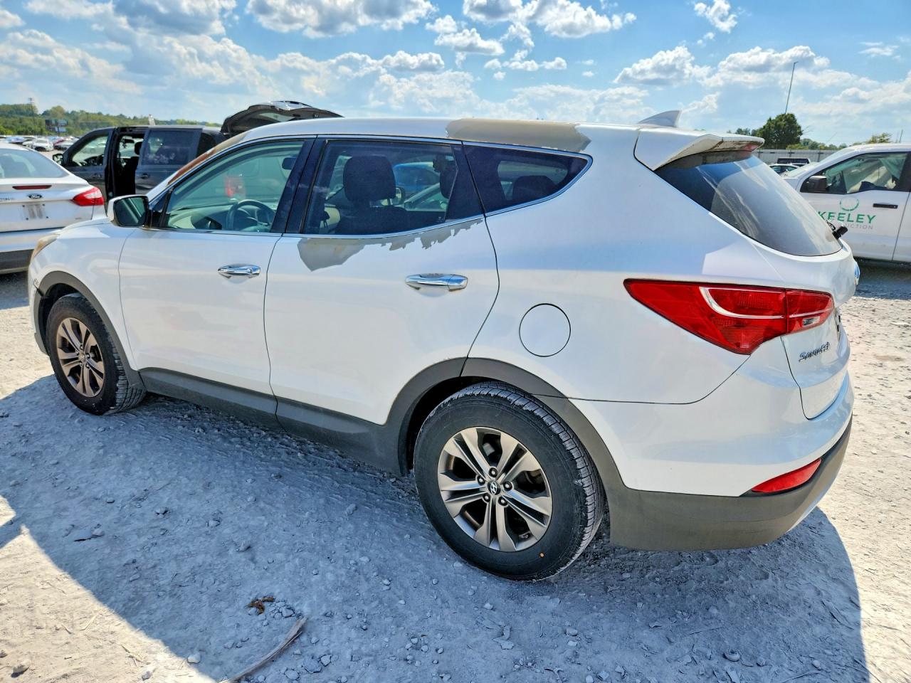 2014 Hyundai Santa Fe Sport 2.4l Gray vin: 5XYZT3LB7EG133580