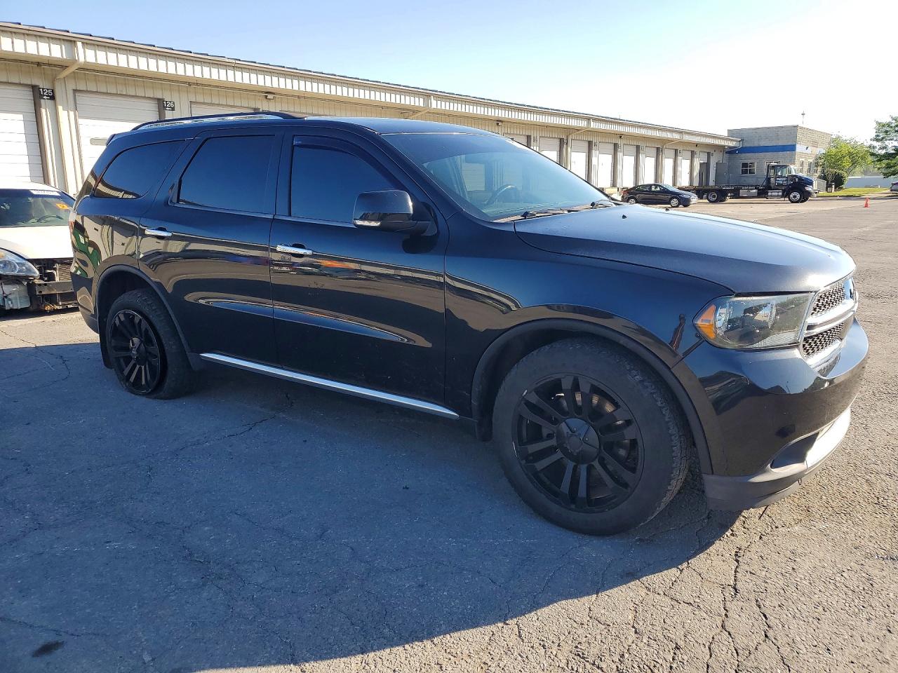 2013 Dodge Durango Crew Black vin: 1C4SDJDT1DC638110