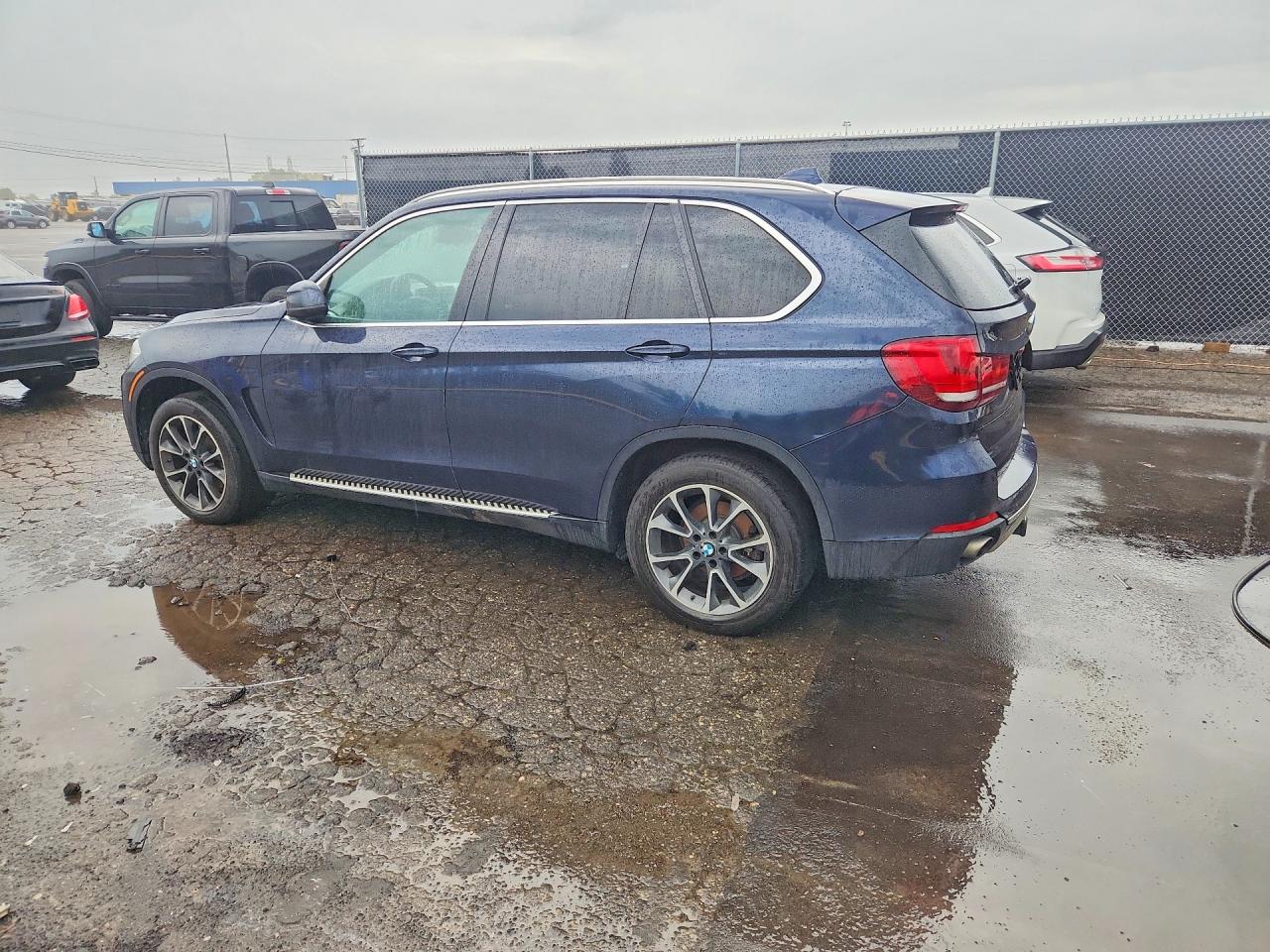 2015 Bmw X5 Xdrive35i Blue vin: 5UXKR0C54F0K65954