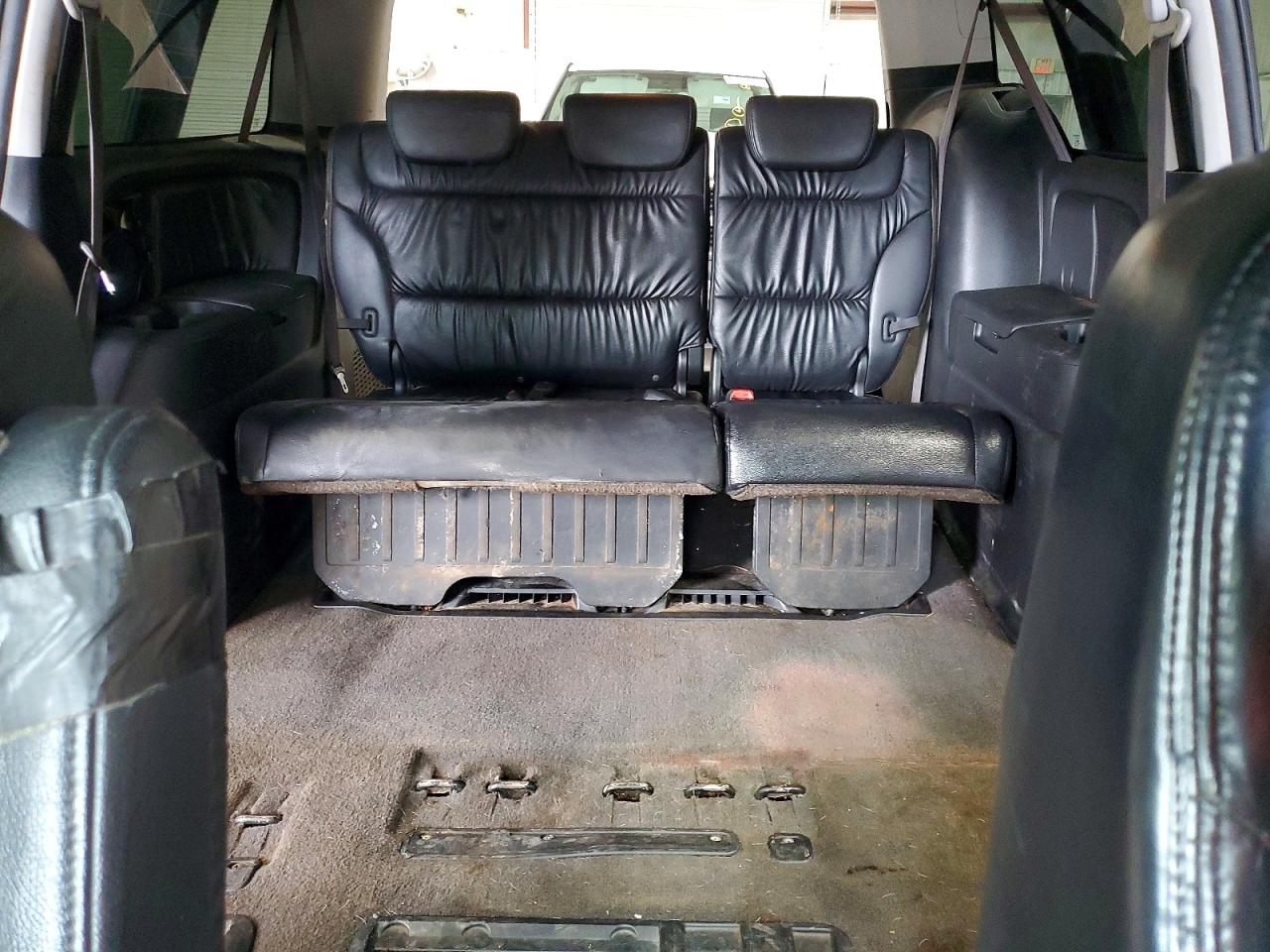 2008 Honda Odyssey Touring Black vin: 5FNRL38838B078683