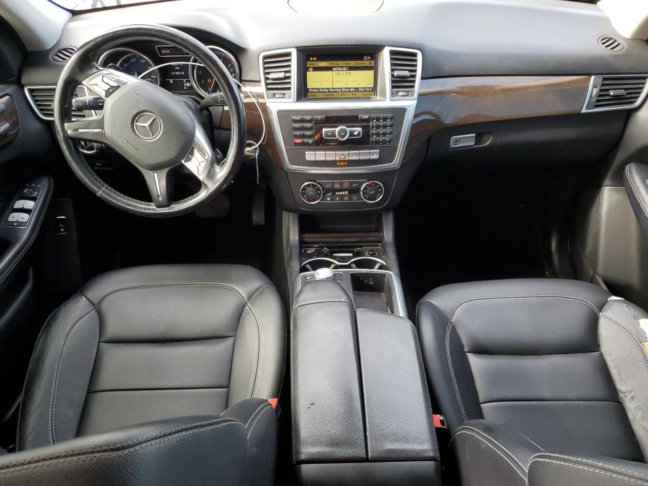 2012 Mercedes-benz Ml 350 4matic Black vin: 4JGDA5HB3CA023297