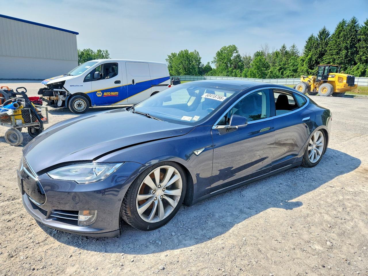 2015 Tesla Model S 85d Black vin: 5YJSA1H24FFP70679