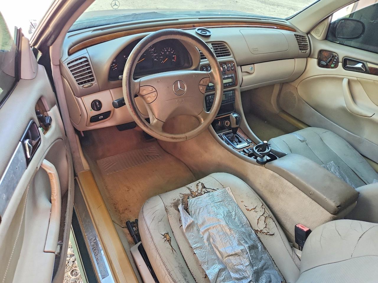 2002 Mercedes-benz Clk 320 Green vin: WDBLK65G22T116266