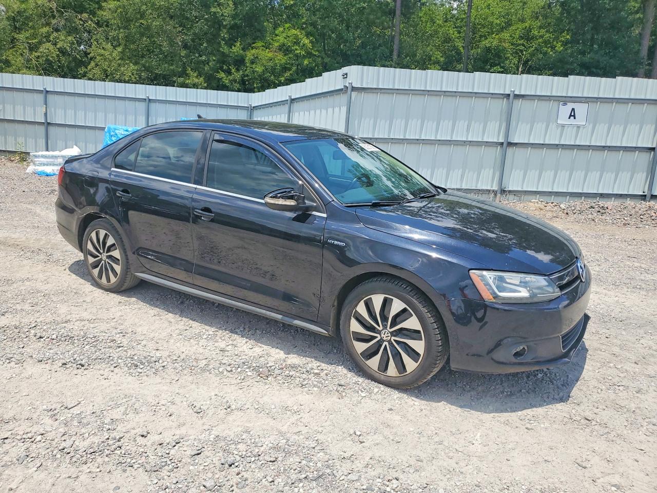 2013 Volkswagen Jetta Hybrid Зеленый vin: 3VW637AJXDM225981