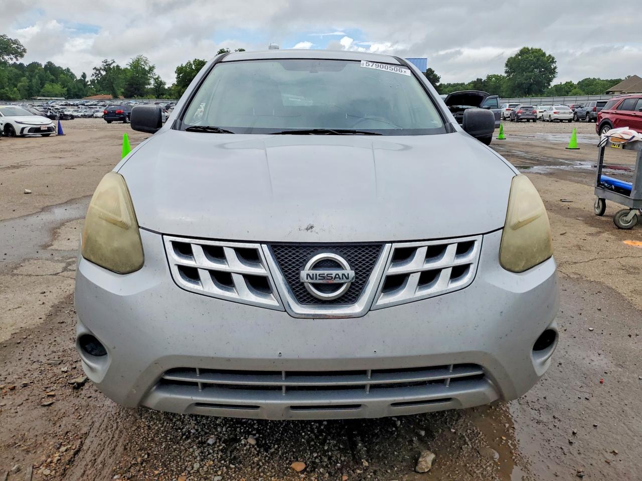 2014 Nissan Rogue Select S Silver vin: JN8AS5MT6EW604533