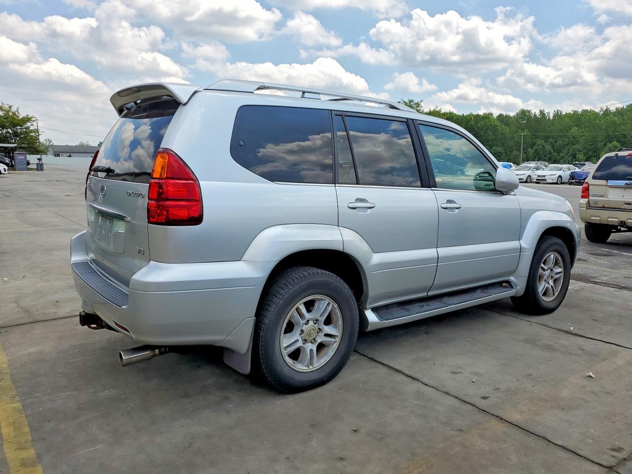 2006 Lexus Gx 470 Silver vin: JTJBT20X360113827