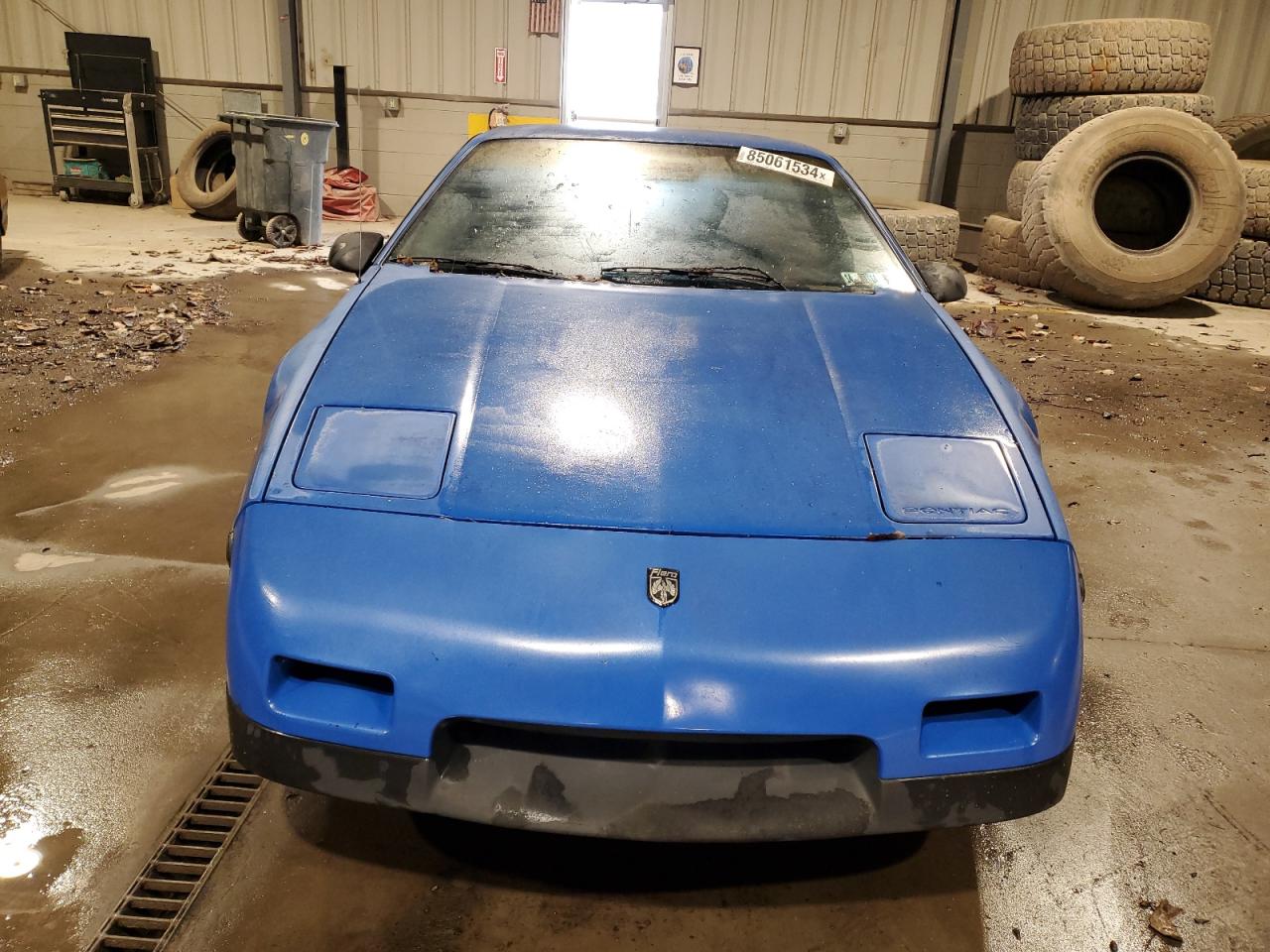 1987 Pontiac Fiero Se Blue vin: 1G2PF11R6HP237261